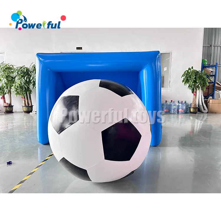 Quick Inflate Fast Blow Inflatable PVC Body Zorb Ball Soccer Gate Football Goal Soccer Air Bounce Ball Games Inflatable Bouncer