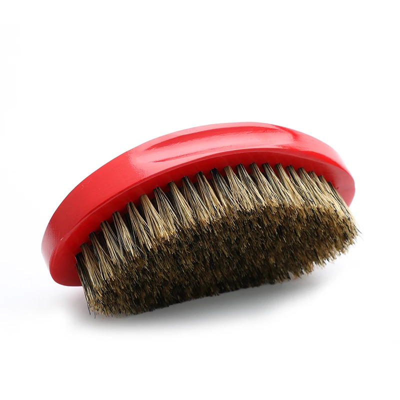 Заводская цена лидер продаж 360 кисточка с изогнутыми волнами для мужчин уход за мягкими средними жесткими волосами щетка