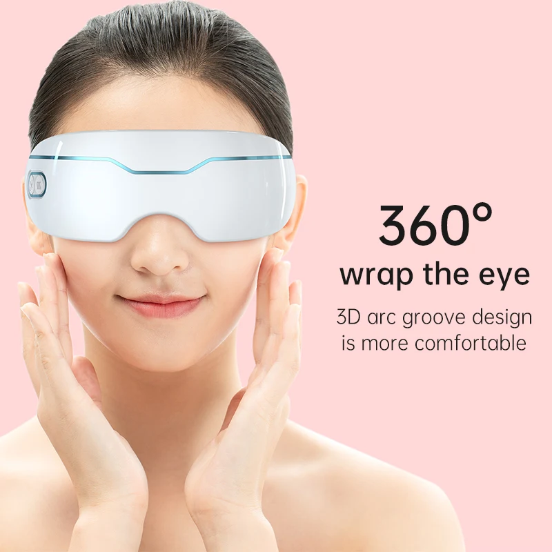 Multifunction Intelligent Smart Eye Fatigue Electronic Mini Vibrating Eye Massager Steam Eye Mask