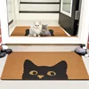 Lindo gato - Alfombra de fibra de coco