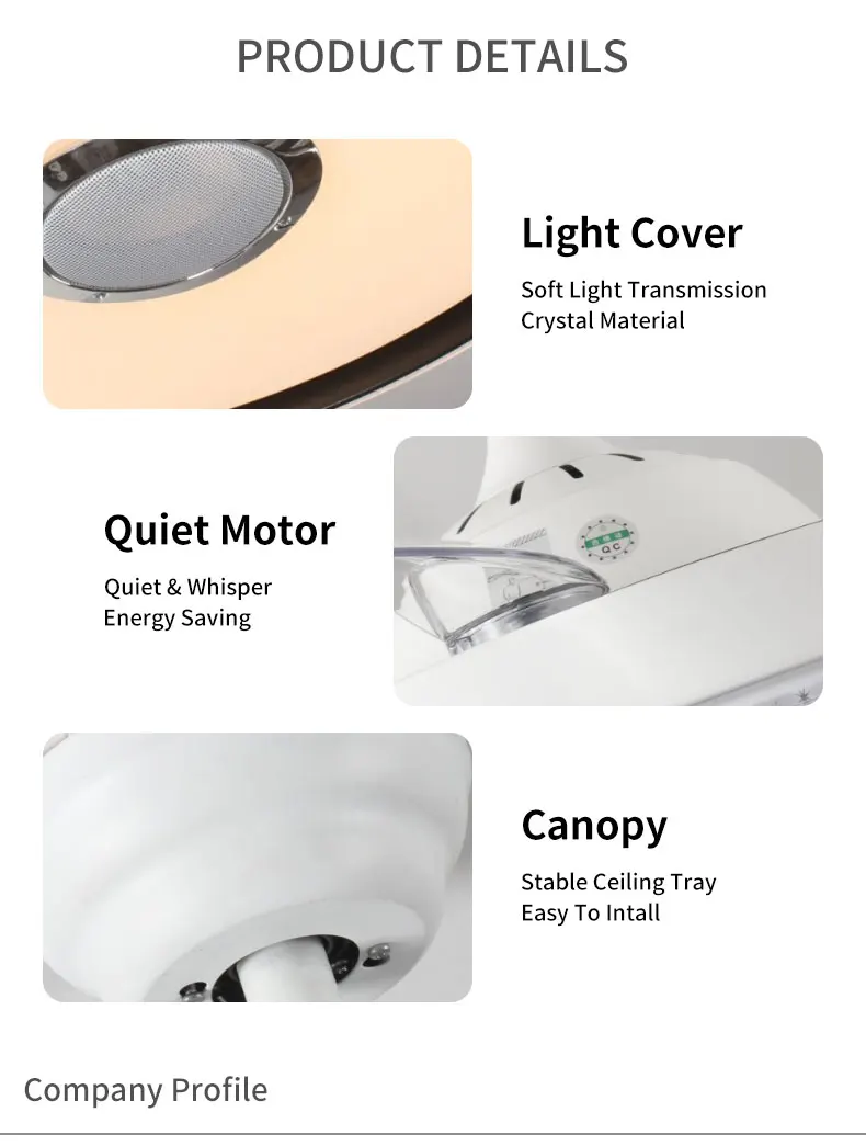 product wholesale bldc ceiling fan lamp ventilador de techo led dimmable 3 abs blades modern ceiling fan with light and remote control209-7
