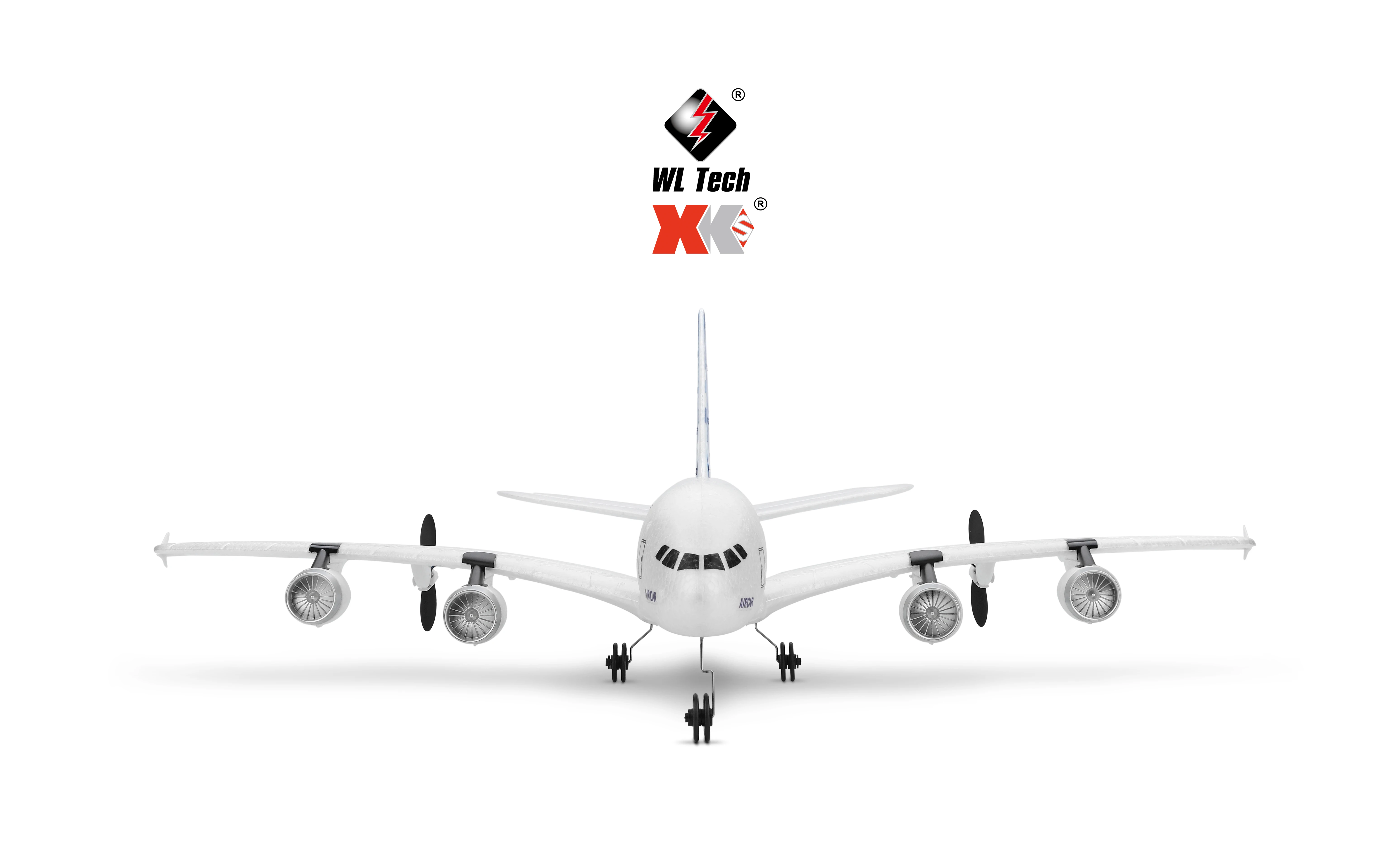 Airbus A380 Boeing 747 Rc Airplane Remote Control Toys 2.4g Fixed Wing