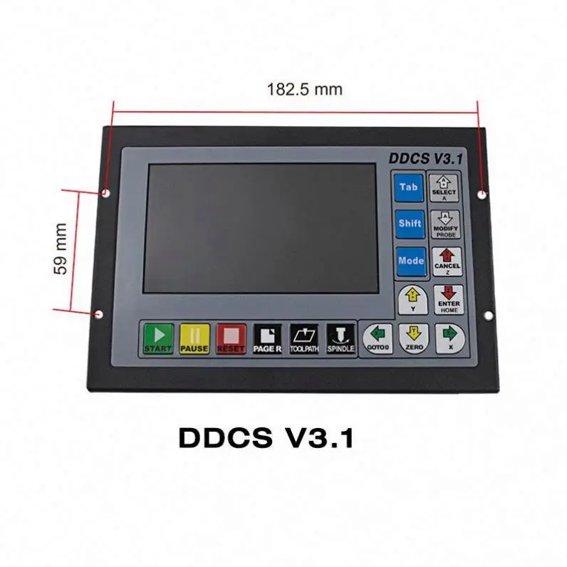 TEBAK DDCSV3.1 Standalone Motion Controller Offline Controller 3 Axis/4 Axis USB CNC Controller Interface