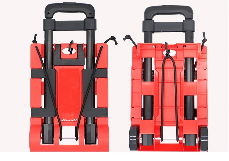 Shopping Small Folding Trolley Luggage Cart Escurridor Dolly Aluminum