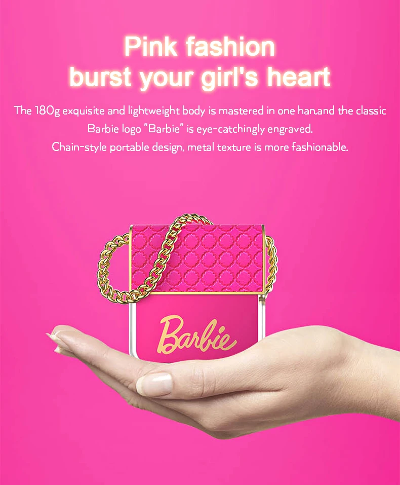 Source Amazon hot sale Girls love gifts cute Barbie bags power 