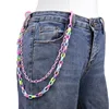 Square acrylic trouser chain