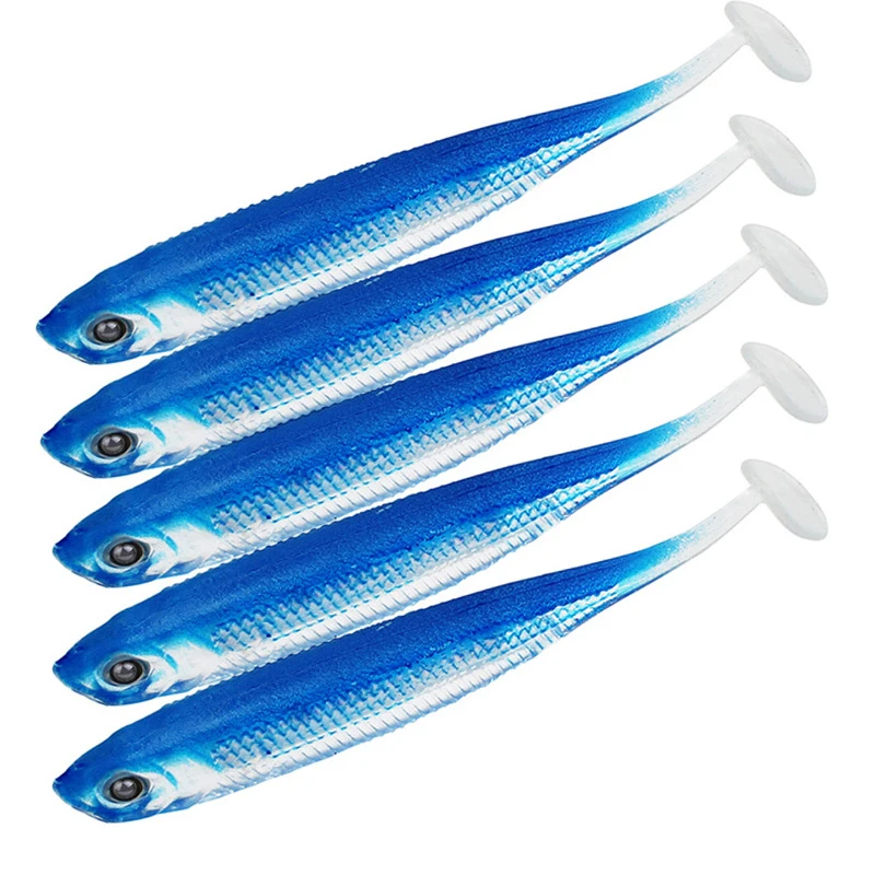 5X Soft Plastic Fishing Lure - Versatile Bait Solutions