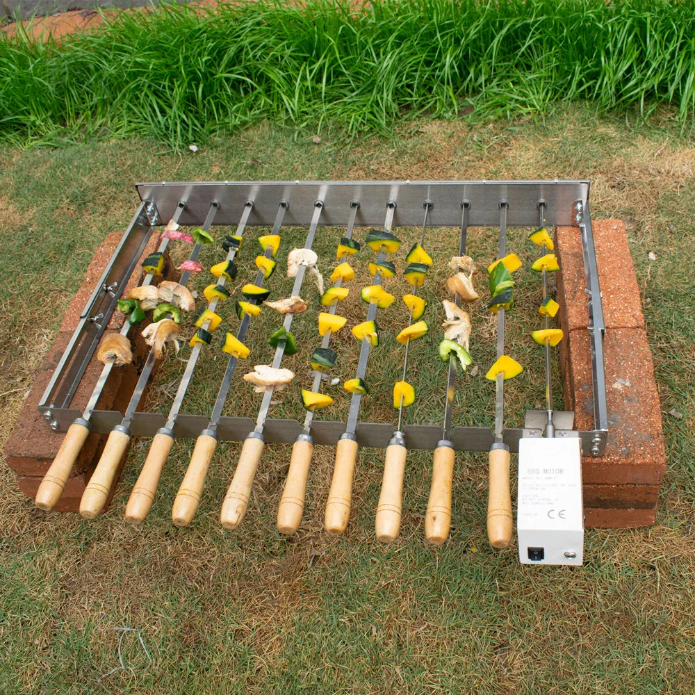 Skewers Rotation Bbq Spit Roast For Sale Brazilian Barbecue Machine