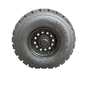 Wholesale Forklift Tires Hollow Tire 500-8-6a67 Making Natural Rubber As Material Hollow Inflatable Tire