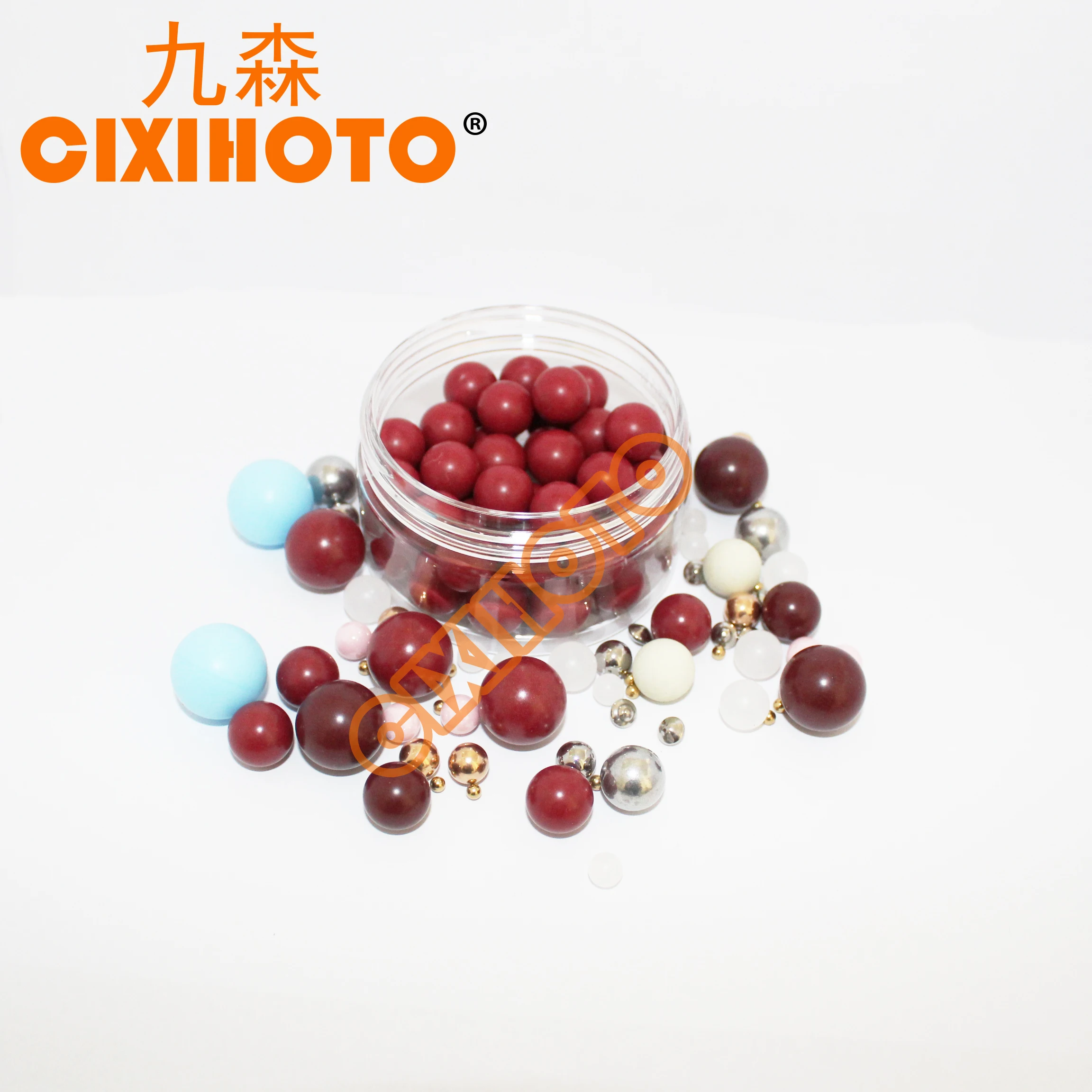 6.35mm Solid PP Ball Insulation Wear Resistant Polypropylene Plastic Solid Ball factory