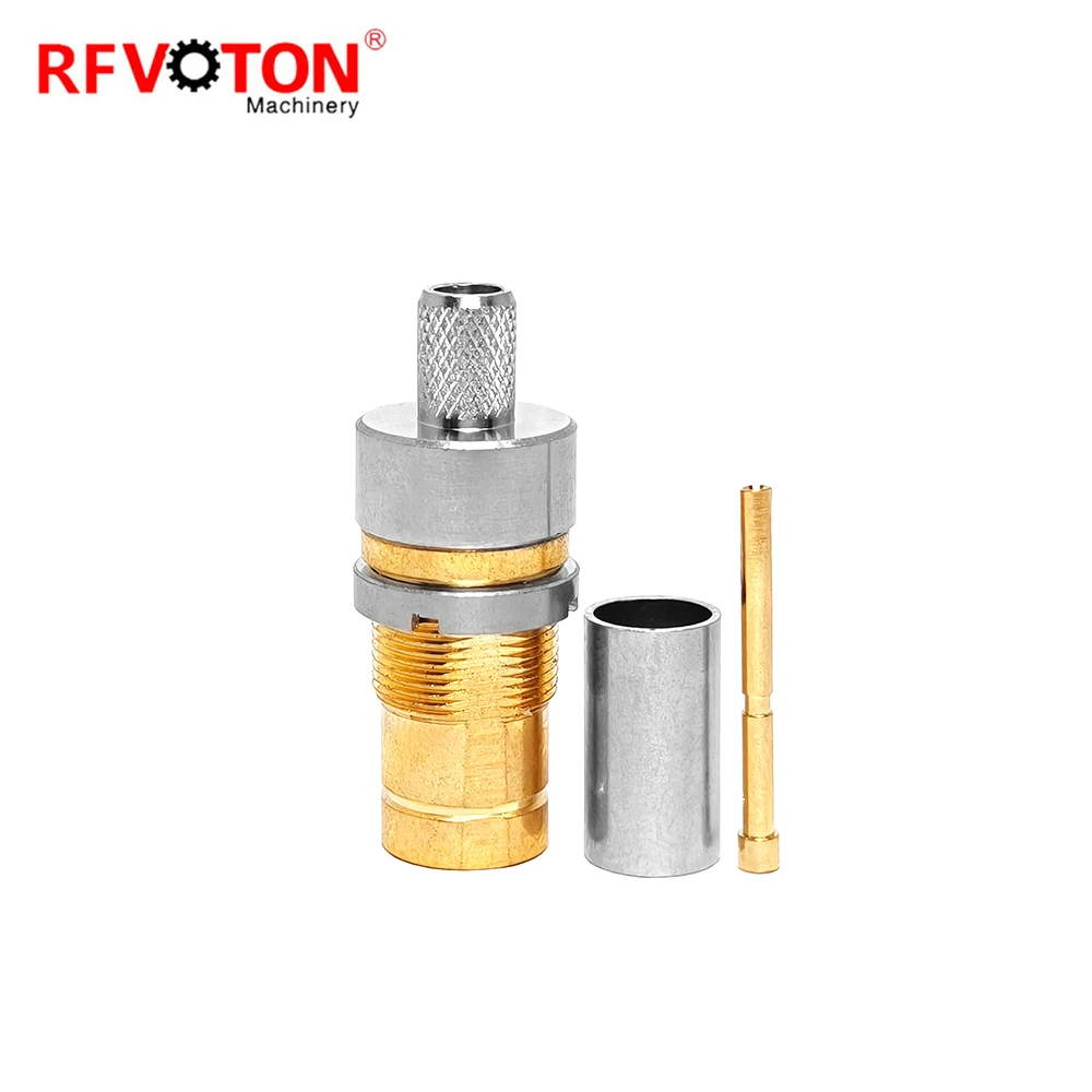 Factory 1.6-5.6 Female Jack Bulkhead 1.6/5.6 L9 for FLex5 Cable  Rf Coaxial Connector Converter Connecteur Connectors (rf)