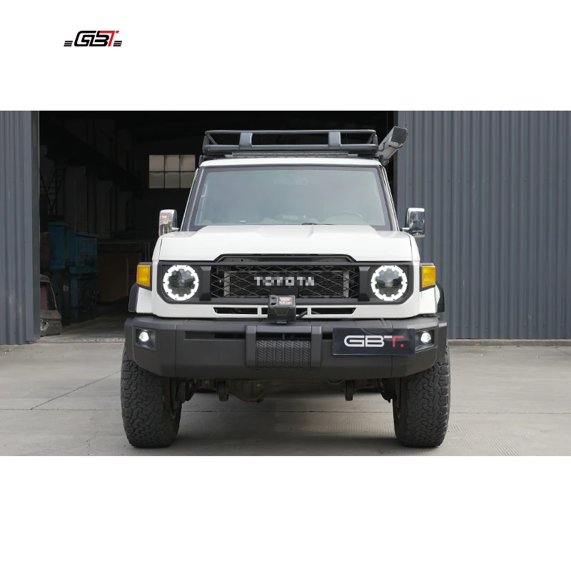 GBT 2025 Land Cruiser 76 Series Accessories Front Bumper Mirror Upgrade Bodykit for 2002-2022 Toyota Fj76 Body Parts