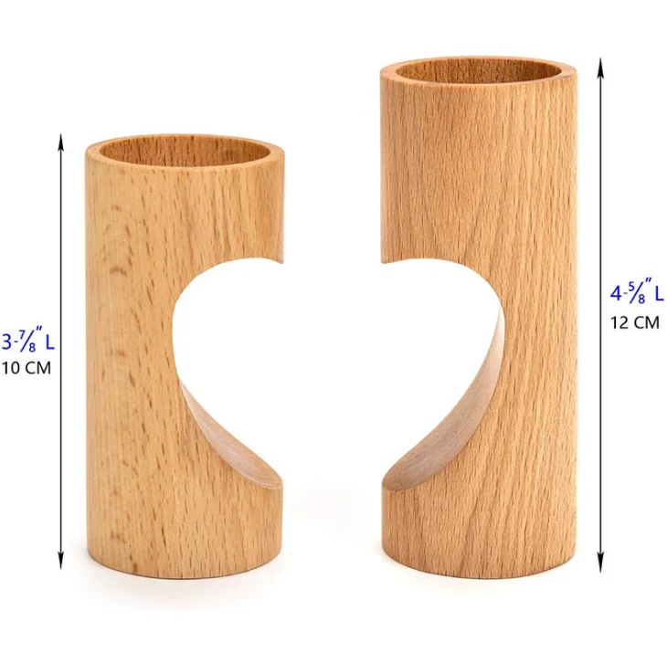 Античные декоративные деревянные искусные Tealight милое сердце праздничное свадебный подсвечник для ужин украшение для стола