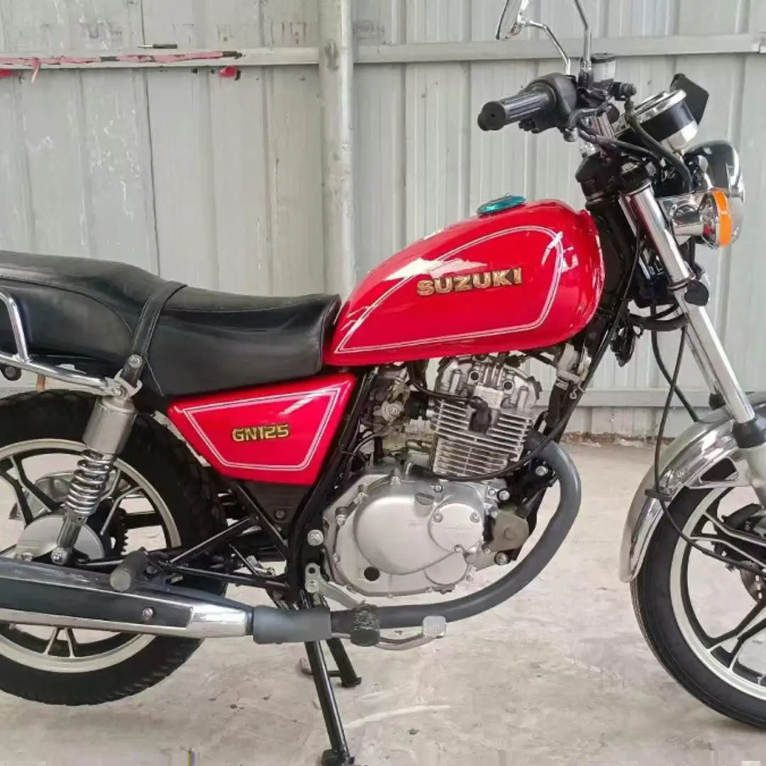 Suzuki Used Original GN125-2F Motorcycle 125cc Fuel Men's Cross