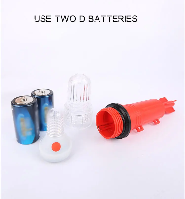 Long Time Underwater Twinkle Torpedo Fishing Net Light Boat Ocean Fishing Accessories LED Strobe Attracting Fishing Light