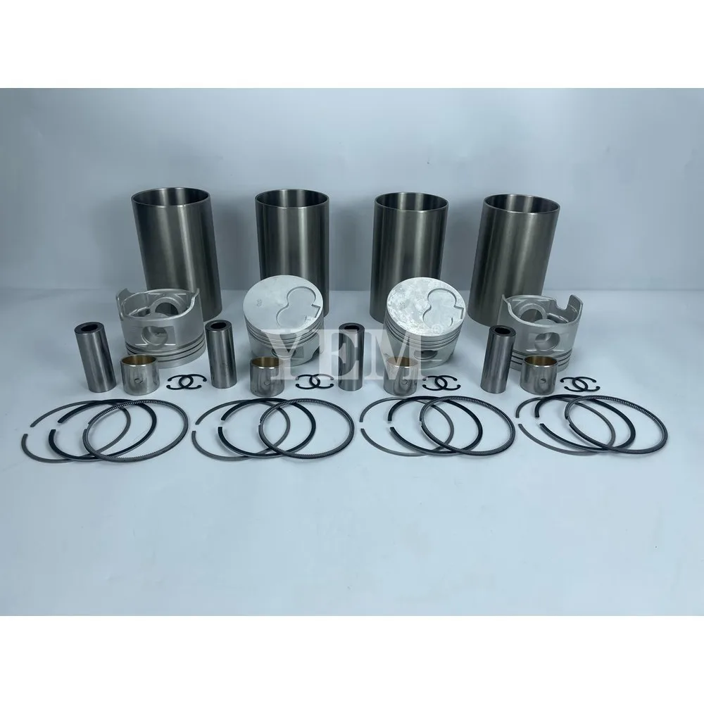 3L Repair Kit With Cylinder Piston Ring Liner for Toyota Forklift Excavator Loaders