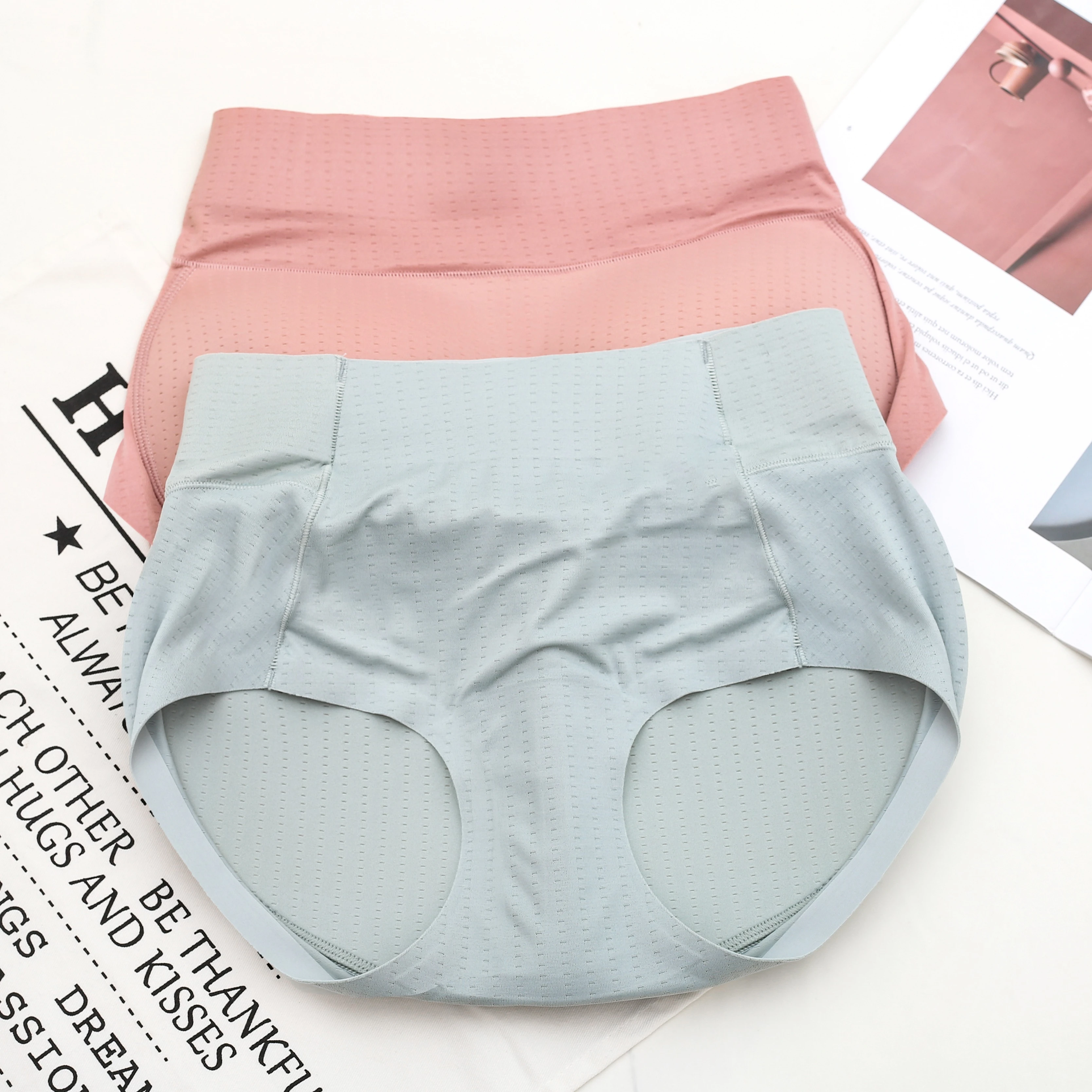 High Waist Hip Enhancer Panty for Women - Seamless Butt Lifter with Breathable Mesh, Tummy Control Shapewear Briefs