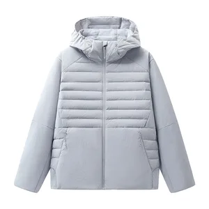 Down Jacket Winter Thick and Fluffy Jacket Men's Custom Down Coat Men