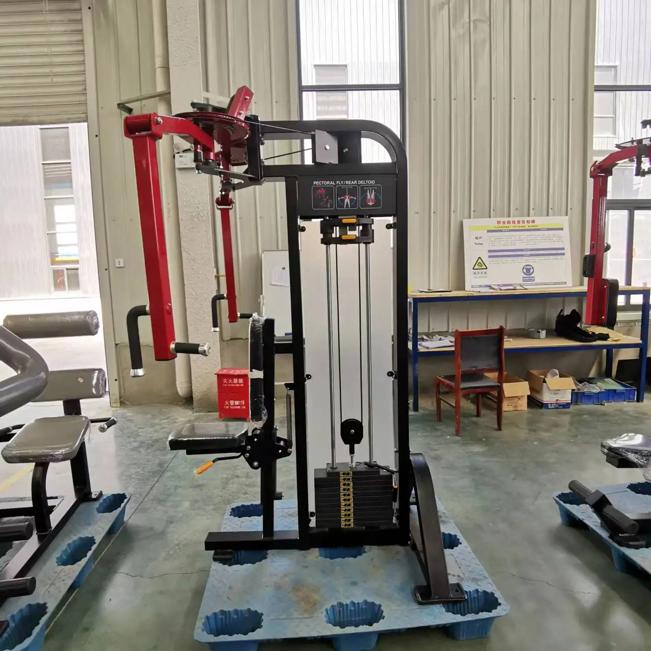 MND Strength Training Workout Commercial Gym Equipment Pin Loaded Weight Selected Seated Rowing for Sale