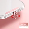 Fibbia girevole in oro rosa