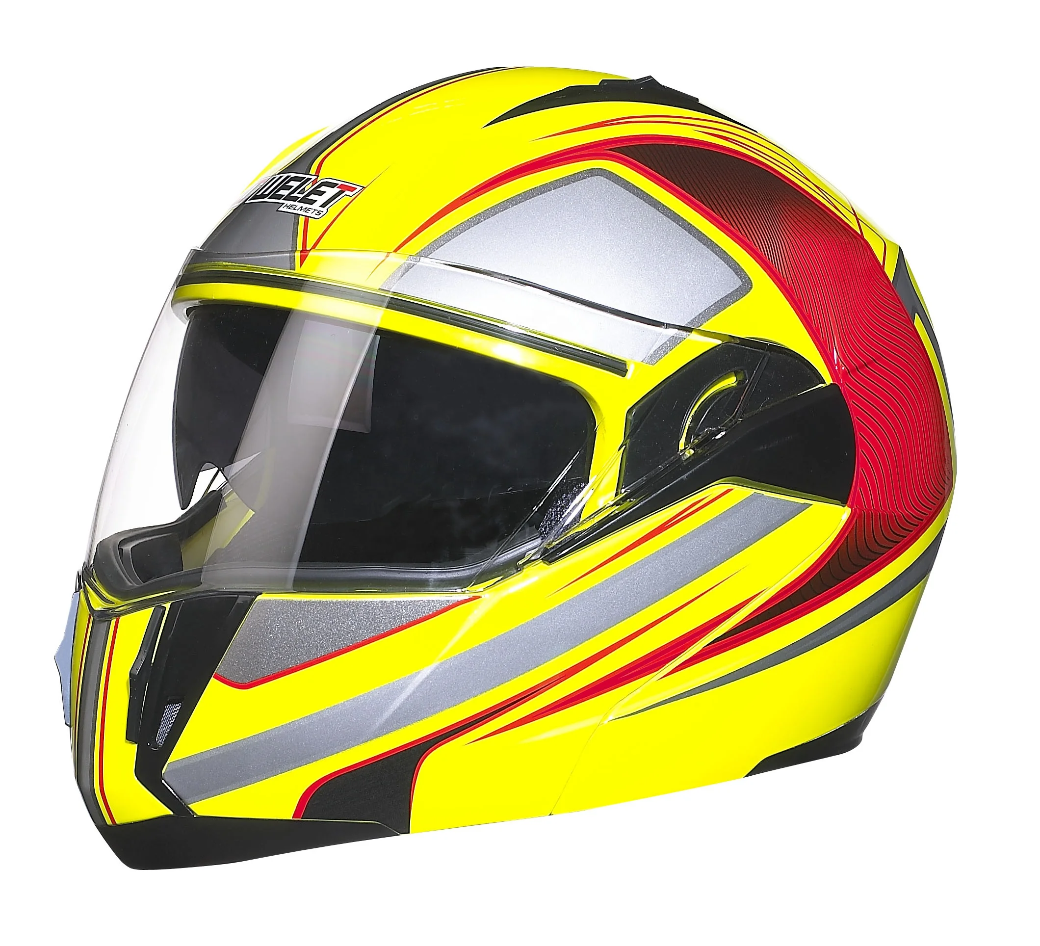 WLT-168 DOT Flip up Full Face Helmet - ABS Shell, Customizable