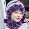 Violet et blanc