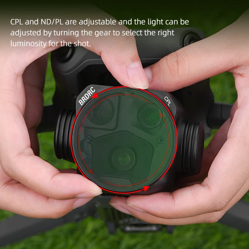 Дрон фильтр для DJI Mavic 3 Pro Набор фильтров объектива UV CPL NDPL с многослойным покрытием HD Оптическое стекло нейтральной плотности