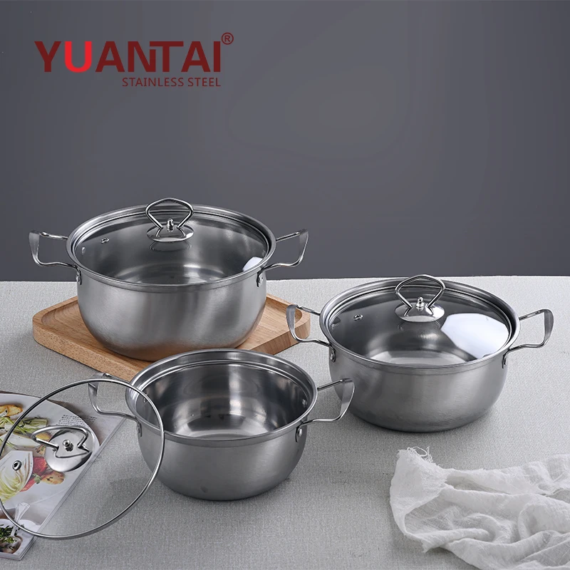 2022, Лидер продаж, набор кухонных супов, кастрюль, набор из 5 штук, кастрюля, кастрюля из нержавеющей стали