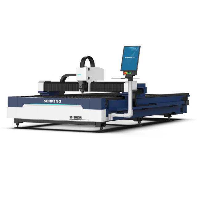 Senfeng Feilike 3000W Fiber Laser Cutting Machine Water Cooling for 3m Stainless Steel & Aluminum Factory Price