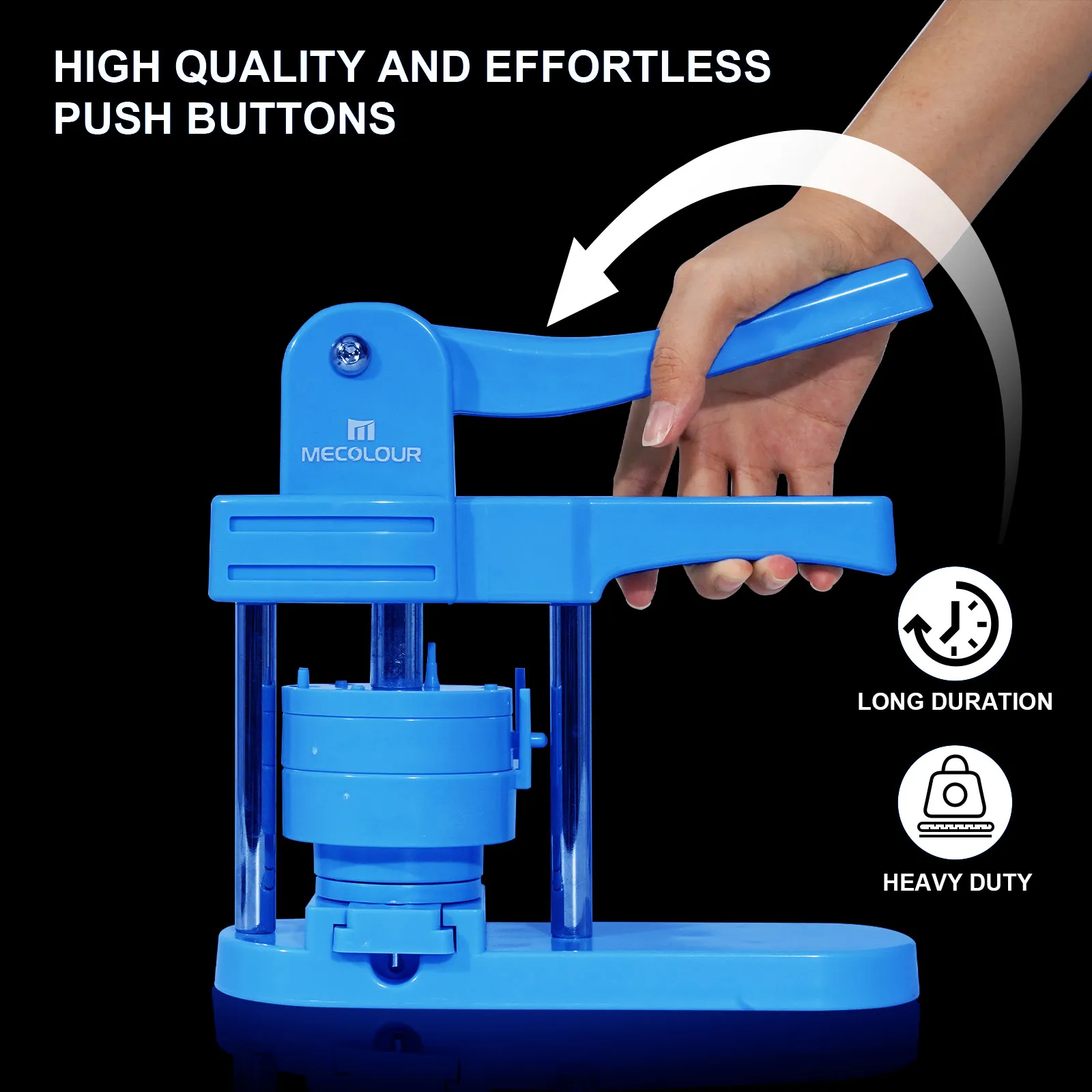 Latest Round Badge DIY Making Machine Plastic Button Maker