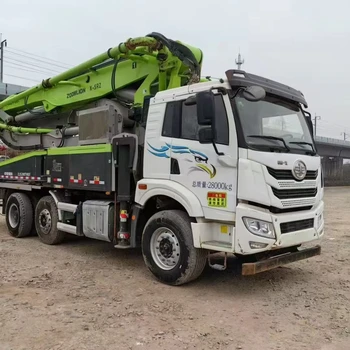 43X-5RZ-3 Zoomlion 38M Used Losding Truck Mounted Concrete Mixer and Pump Trucks Cost for Sale