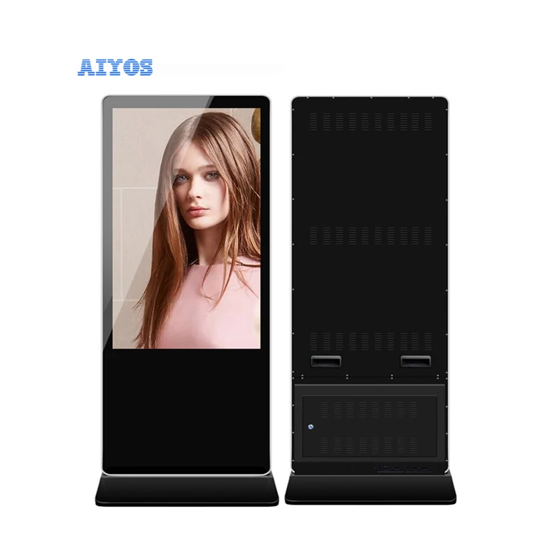 Advertisement LCD Display Board Commercial Display Mobile Portable Digital Signage Advertising Touch Screen Display