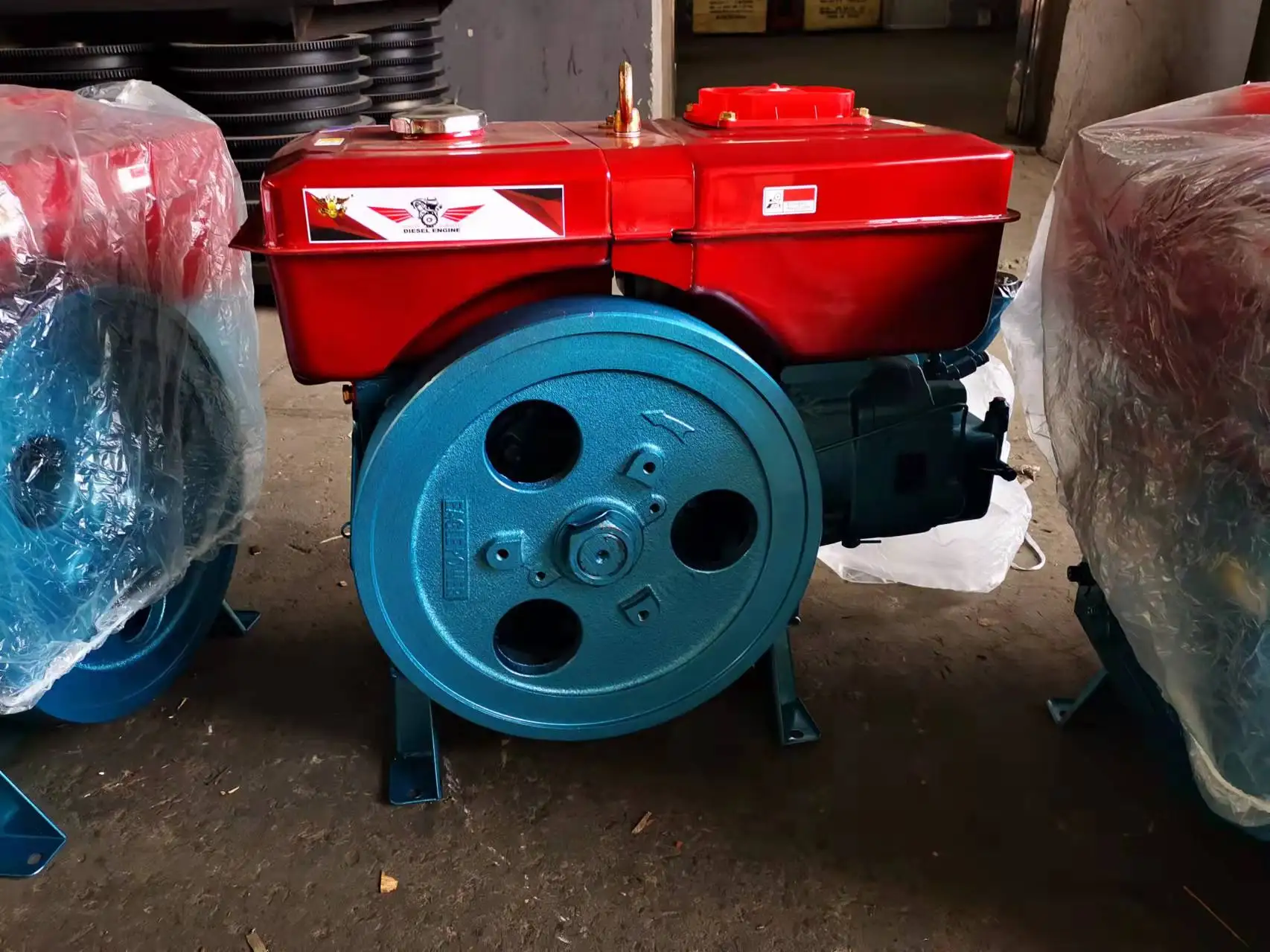 Changfa Directly Factory Price Single-cyclinder Water Cooled Four-stroke Hand Strat R175 R175N 6HP diesel Engine