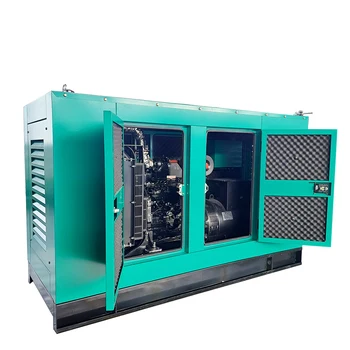 Silent Diesel Generator High Power Soundless Open Diesel Generator Supplier Rated Voltage 110/220/400/440