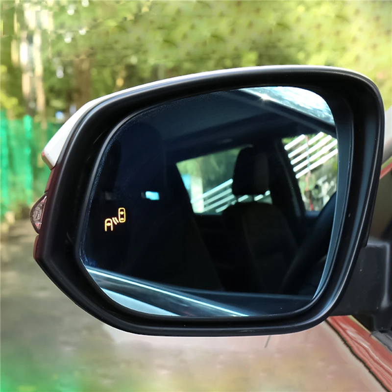 Car Alarm System Blind Spot Detector Sensor LED Side Mirror for highlander Alphard RAV4