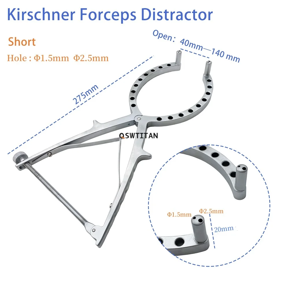 Kirschner wire distraction Forceps