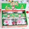 Cat paw Christmas stockings
