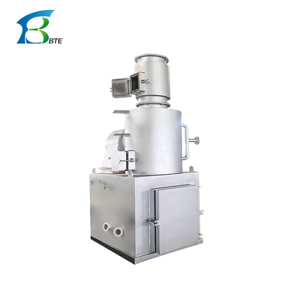 Large Smokeless Pet Waste Incinerator With 3D Video Show Installation and Operation