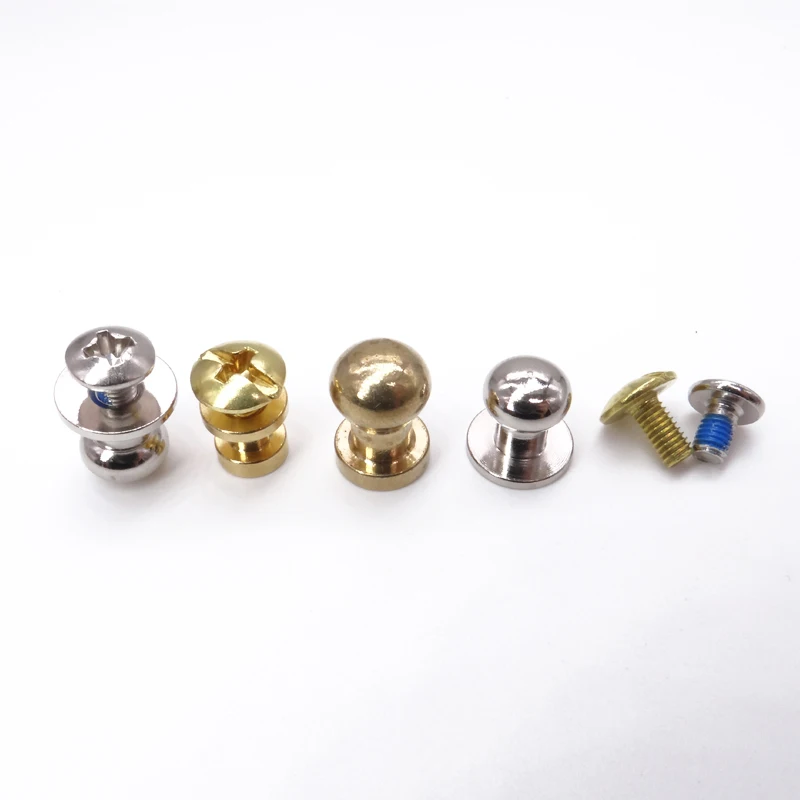 Steel Low-Profile Binding Barrels and Screws Dome Head Rivet Aluminum Blind Rivet Binder Posts