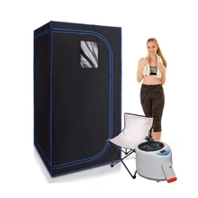 Full Body Portable Sauna Spa SteamTent With 4.2L New Arrived Heater Factory Wholesale Price