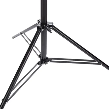 Camera Video Light Stand Portable Adjustable Light Stands Godox 304 200Cm Photography Black Light Stand Tripod detail image