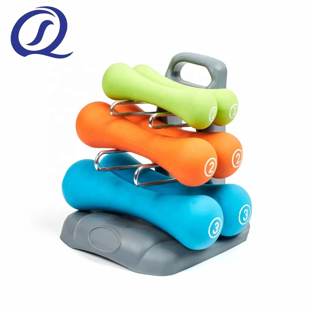 Красочные Неопрена Погружения небольшой кости форма гантель для женщин
