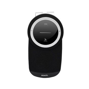 Wireless Car Kit for Handsfree Talking Support Siri Google Bluetooth Handsfree Wireless Speakerphone Car Kit