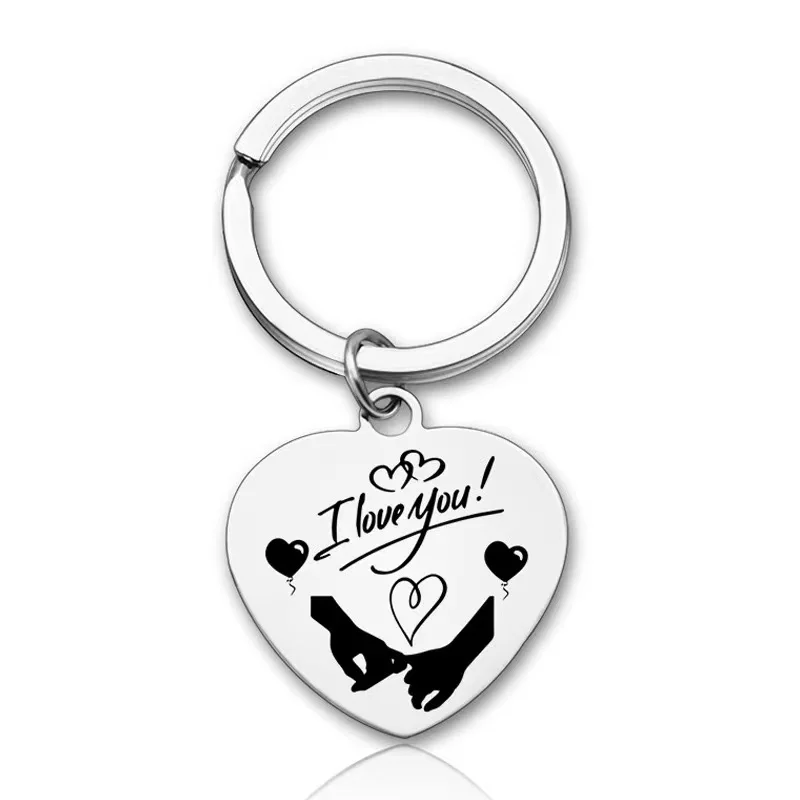 "Thanks For Swiping Right" Couple Keychain - Funny Valentine's/Anniversary Gift For Him Or Her - View #8