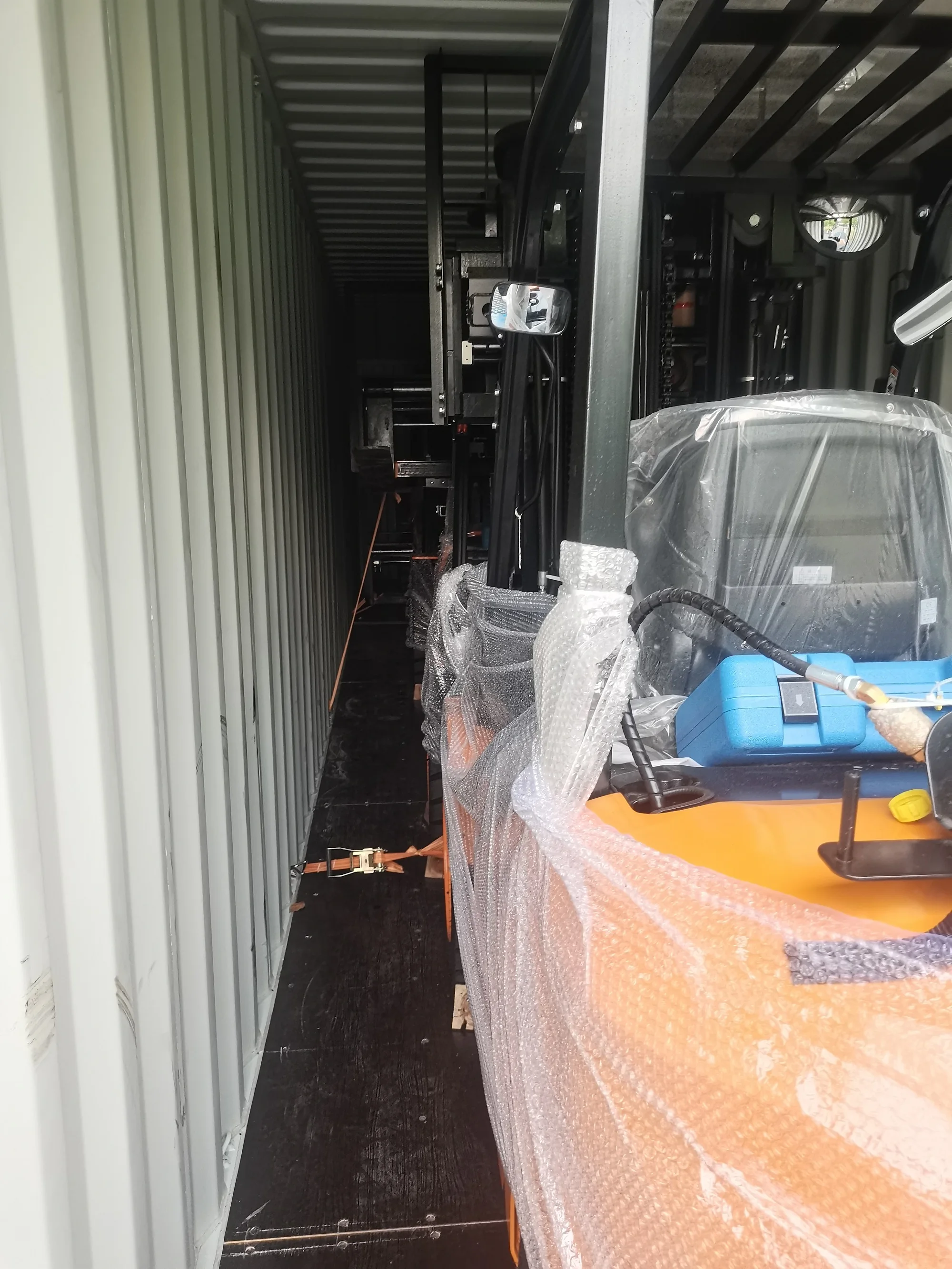 FG70 15500 LBS Gas Engine Counterbalance 7000kg Dual Fuel LPG / Petrol Forklift