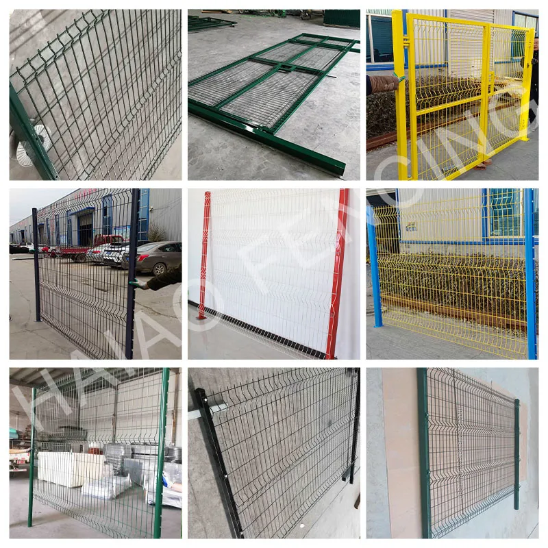 ECO Friendly Fence Designs PVC Coated 3D Curved Welded Wire Mesh Fence for Sale