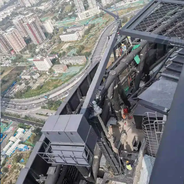 Rails for Monorail Suspended Platform Bmu Gondola Single Rail Sliding Suspended Platform