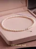 Freshwater pearl necklace-6mm to 8mm