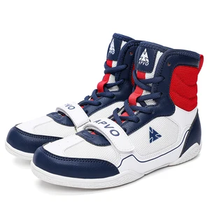 Factory Custom Oem Most Popular Cheap Professional Lightweight Comfortable Non Slip Boxing Wrestling Shoes for Kids