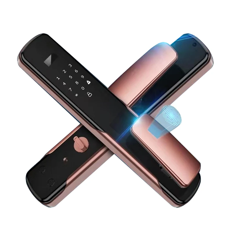 New K5 Fully Automatic Security Smart Electric Fingerprint Lock Home Door Lock Intelligent Fingerprint Lock